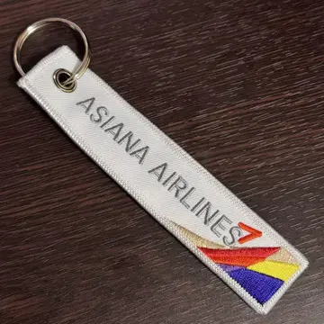 아시아나항공 ASIANA AIRLINES 플라이트 태그 키링 새상품