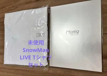 SnowMan LIVE TOUR 2021 Mania 티셔츠 및 팜플렛