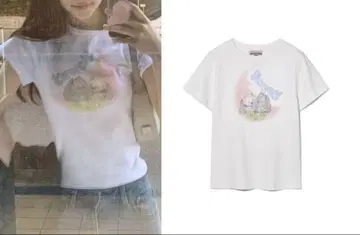 글로우니 루나 버니 티셔츠