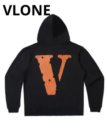 VLONE 후드티 오렌지 XL
