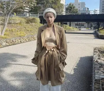 후미에타나카 포켓 하프 팬츠 블랙