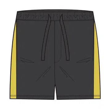 하이큐! 고등학교 유니폼 하프 팬츠 후쿠로다니 학원 고교 M