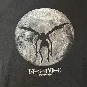 Death note 데스노트 티셔츠 구제 의류 2XL 애니메이션 t