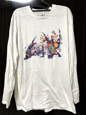 몬스터 헌터 20주년 타케다 히로키 롱 티셔츠 XL