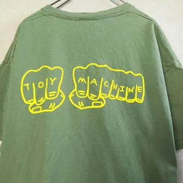 TOY MACHINE 티셔츠 L 사이즈 올리브 그린