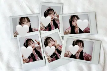마츠모토 카렌 폴라로이드 사진 6장