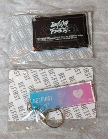 BE:FIRST 2nd FES '22 티켓 키링