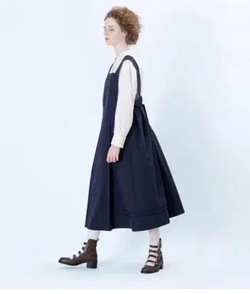 제인 마플 Jane Marple 빈티지 마린 도미토리 스커트