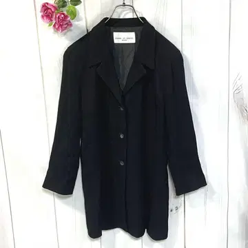 새상품급! GIANNI LO GIUDICE 자카드 자켓 블랙 40