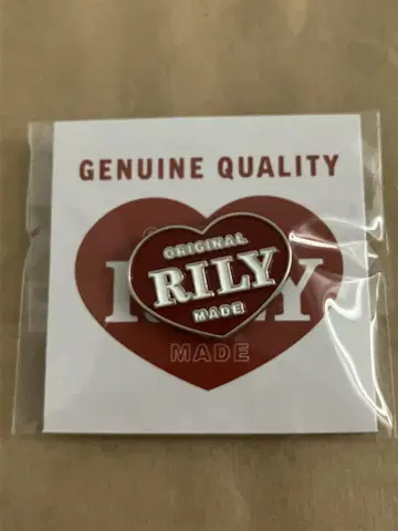 RILY Heart Pins 이마이치 류지