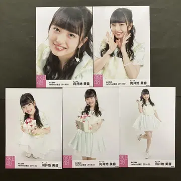 무카이 미네 AKB48 브로마이드 5장 컴프 2