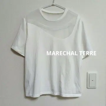 MARECHAL TERRE 화이트 티셔츠