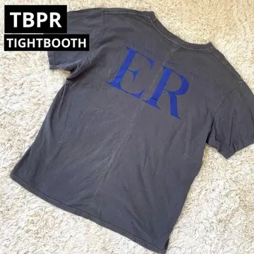 TBPR TIGHTBOOTH 타이트 부스 티셔츠 ER 로고 원포인트