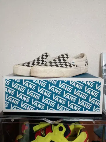 VANS 반스 슬립온 체커 US 기획 28.5cm 스니커즈