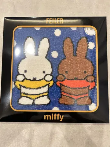 페이러 손수건 미피와 멜라니 도트 새상품