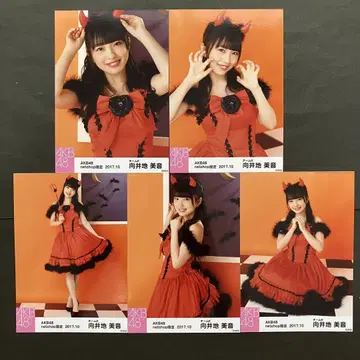무카이 미네 AKB48 브로마이드 5장 컴프 6