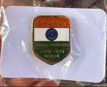 오사카 간사이 엑스포 인도 파빌리온 India 인도관 핀 배지 핀즈
