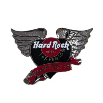 Hard Rock 발렌타인 98 핀 배지