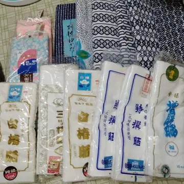 말린 옷, 유카타 원단 등