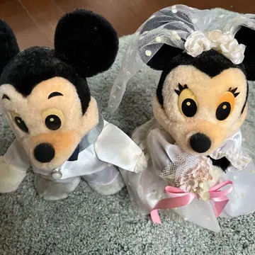 디즈니 미키 미니 웨딩 레어 배송비 포함 세금 포함