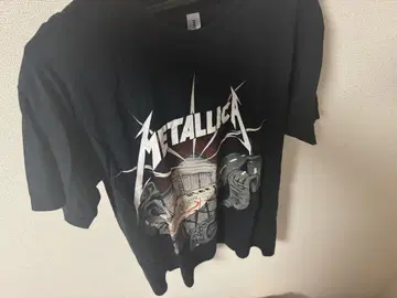 Metallica 40주년 그래픽 티셔츠 블랙