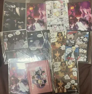 Fate ufotable dining 복권 경품 FGO 미니 클리어 파일
