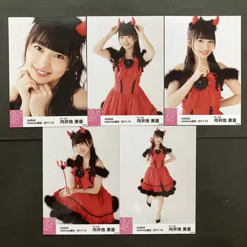 무카이 미네 AKB48 브로마이드 5장 컴프 15
