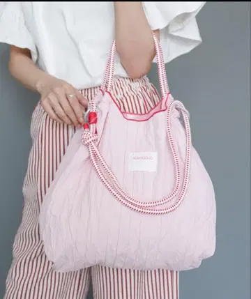 2WAY 로프 토트백 로프 부착 탈부착 가능 이너 포켓