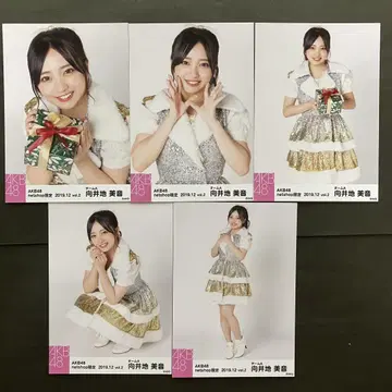 무카이 미네 AKB48 브로마이드 5장 컴프 19