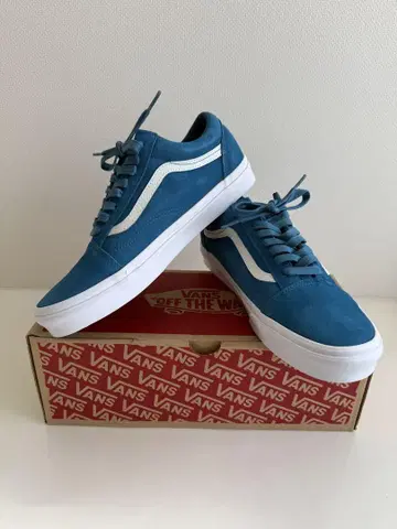 VANS 스웨이드 스니커즈 터콰이즈 27.5cm