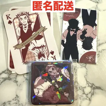 귀멸의 칼날 모크텔 렌고쿠 쿄쥬로 세트 캔뱃지 아크릴 ufotable