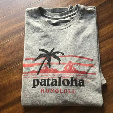 pataloha 그레이 티셔츠