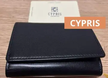 새상품 키프리스 CYPRIS 소가죽 3단 폴더형 지갑 컴팩트 지갑 일본제