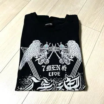 7 MEN 사무라이 사무라이 혼 T셔츠