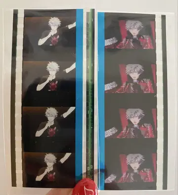 극장판 우타프리 탭나이 특전 시계 부품 쿠로사키 란마루 2장
