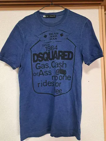 DSQUARED2 프린트 티셔츠 XS 파랑