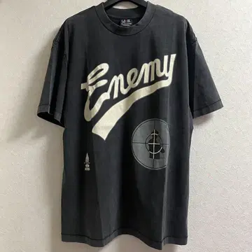 PUBLIC ENEMY 티셔츠 사이즈 L 빈티지 가공 랩 티셔츠