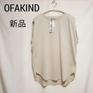 새상품 OFAKIND 오프 아카인드 슬리브리스 티셔츠 8800엔