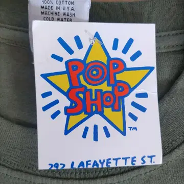 NY 라파예트 POP SHOP 티셔츠 L KEITH HARING