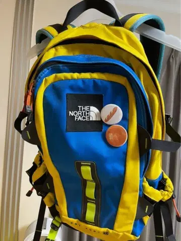 THE NORTH FACE 냅색 블루/옐로우