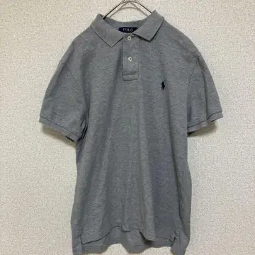 새상품급 Ralph Lauren 반팔 피케 셔츠 L 그레이