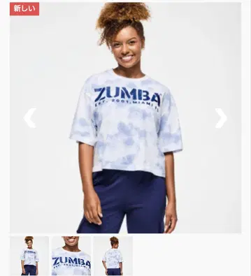 ZUMBA 최신작 티셔츠 S 사이즈