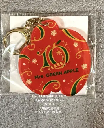 Mrs.GREENAPPLE 시부야 모디 한정 컬러 아크릴 키링