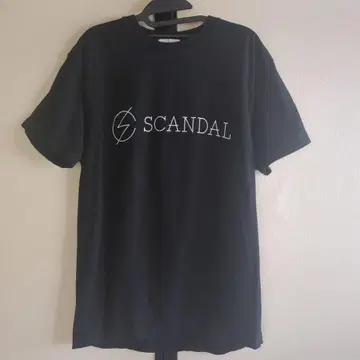 SCANDAL 베이직 로고 티셔츠 L