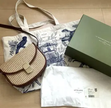 Sezane CLAUDE 플랩 백 세잔느 [토트백 포함]