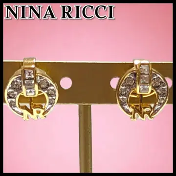 NINA RICCI 니나리치 골드 귀찌 빈티지 스톤