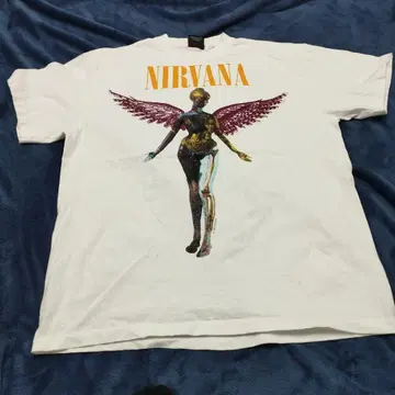 NIRVANA XL 사이즈 티셔츠