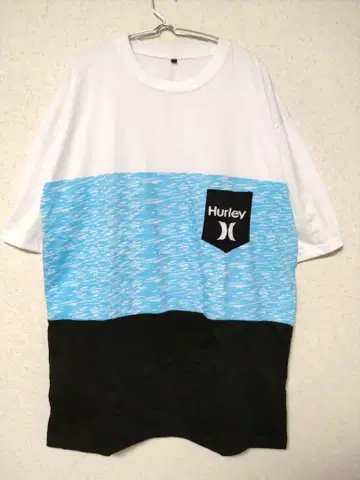 Hurley XXXL 3XL 할리 파도 바다 티셔츠 포켓 부착
