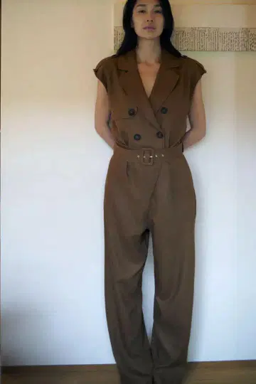 자라 벨트 롱 점프 수트 2392/709/745