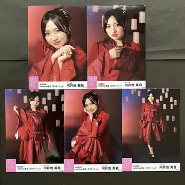 무카이 미네 AKB48 브로마이드 5장 컴프 22